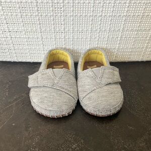 Toms Baby Booties - Gray - Size 2
